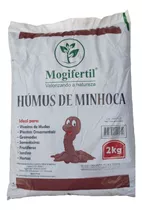 2kg Humus De Minhoca Adubo 100% Orgânico Mogifertil