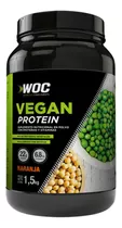 Suplemento En Polvo Woc Workout Complements  Vegan Protein Proteínas Sabor Naranja En Pote De 1.5kg