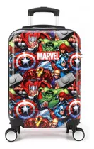 Mala De Bordo Infantil Viagem Avengers Vermelha Luxcel