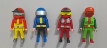 Lote W0050- 04 Pilotos Playmobil Geobra