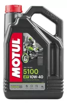 4lts Galão Óleo Motor Motul 5100 10w40 Semi Zx10 Zx6 Ninja