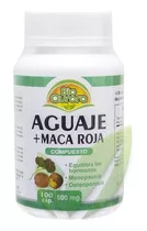 Aguaje + Maca Roja 500 Mg | 100 Cápsulas