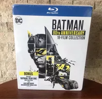 Batman 80th Aniversario Coleccion 18 Discos Bluray Sellado.