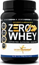 Whey Protein Zero Lactose, Glúten E Açúcar - 24g De Proteínas Por Dose - Matéria Prima Importada - 908g