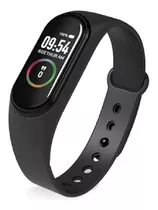 Reloj Smart Watch M5 Smartband Pulsera Deportivo Fitness Color De La Caja Negro Color De La Correa Negro