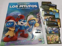 Album De Figuritas Completo A Pegar Los Pitufos Original !!!