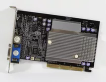 Placa De Video Agp Nvidia Geforce Mx4000 64mb Ddr