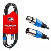 Cabo Mxt P/ Microfone - Balanceado Dmx Xlr Canon - 10 Metros