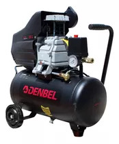 Compresor De Aire Eléctrico 110v Color Negro Denbel Da-ce25 25l 2.5 Hp Monofásica 60 Hz