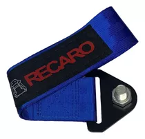 Cinta Remolque Momo, Recaro, Sparco, Omp Y Trd Color Azul Recaro