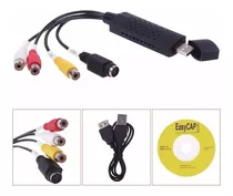 Convertidor Usb Dvr Cctv Rca Captura Video Audio Grabar Enpc