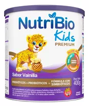 Nutribio Kids Premium Polvo De 1 A 10 Años 400g Vainilla