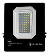 Reflector 50 Watts Elegante Megaluz Rectangular Delgado C4s