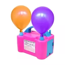 Inflador De Globos Bombas Eléctrico 2 Inyectores Fiestas