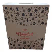 Cajas Navidad Maletin Navideños X 25 Unid 34x30x17