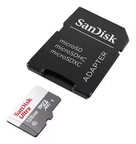 Cartão Memória Micro Sd Sandisk 128gb Classe 10 Ultra + Nf