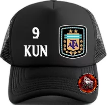 Gorra Kun Aguero Argentinas Trucker (gorrasvienebien)