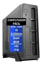 Computador Fácil Slim Intel Core I5 3.20 Ghz 8gb Hd 1 Tb