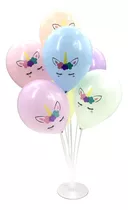 Soporte Para 7  Globos 74 Cm Alto Tu Mundo