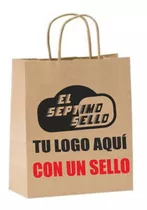 Sello De Goma Para Bolsas Servilletas Sobres Con Tu Logo