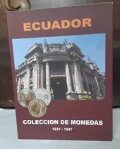 Coleccion 17 Monedas De Ecuador 1937-1997 Con Album