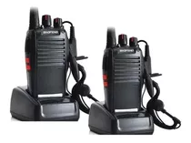 Kit 2 Radio Transmisor Walkie Baofeng 777s + 2 Manos Libres