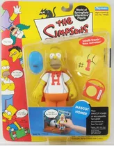 Figura Playmates Simpsons Homero Mascota Nuevo. 