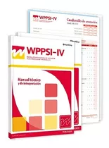 Wppsi Iv 4 Batería Psicológica - Amplio Material Completo