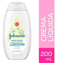 Crema Johnsons Baby Recien Nacido X 200ml