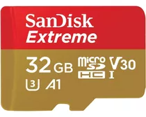 Memoria Microsd Sandisk Extreme 32gb A1 Uhs-i U3 V30 4k 