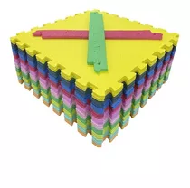 Kit 8 Eva Tatame Tapete Tatame Infantil Emborrachado 50x50cm