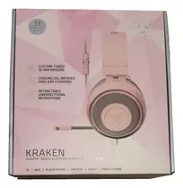 Fone Gamer Razer Kraken Quartz Rosa P/ps4-xbox1-pc