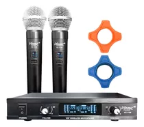 Kit Microfonos Inalambricos Vozzex Vz-11m P/ Karaoke