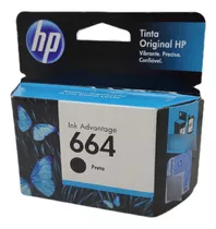 Cartucho 664 Preto Original Hp 1115 2136 3636 3836 4536 4676