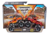 Monster Jam Vehículo Enfrentamiento X2 Escala 1:64