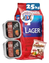 Lager Adulto 22 + 2kg + 4 Pate + 6 Pagos