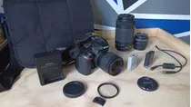  Nikon D5300 + Lente 18-55mm - 50mm - 70.300mm Vr Dslr Negro