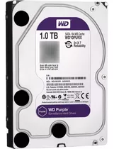 Disco Rigido 1tb Purple Purpura 1 Tera Western Digital Wd, Diseñado Especialmente Para Video Grabacion