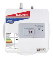 Calefon Termotanque James 20 Lts Bajomesada Salida Superior