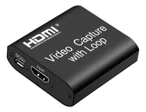 Capturadora De Video 1080 60fps Hdmi Usb Camara Ps5 Xbox Ps4