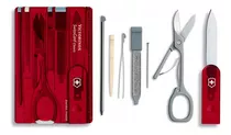 Tarjeta Victorinox Swiss Card Classic 10 Funciones Colores Color Rojo