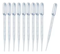 Kit 100 Pipeta Pasteur Plastica 3ml