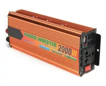 Inversor Voltaje 2000w Dc12v A Ac220v Onda Modificada