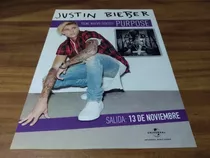 (pc515) Publicidad Justin Bieber * Purpose * 2015