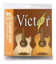 Victor 2500447 Set Cuerdas Bajo Quinto Acero Inoxidable