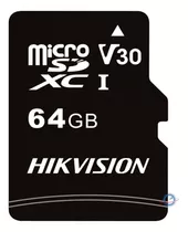 Hikvision Memoria Microsd Para Celular O Tablet Capacidad De 64 Gb Multipropósito Celulares, Tablets Y Videojuegos