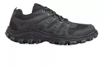 Zapatilla Treaking Hombre, Base Goma, Acordonado