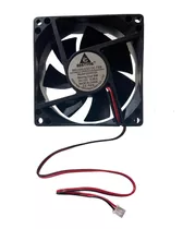 Cooler Turbina 80x80x25mm 12v 0.35a 2 Pines Rulemanes