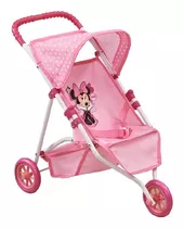 Cochecito Para Muñecas De Tres Ruedas Jogger Minnie P7437/7b