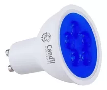 Lampara Dicroica Led 4.5 W Rojo Verde Azul Amarillo Candil